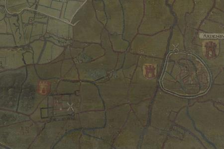 Kaart van het Brugse Vrije