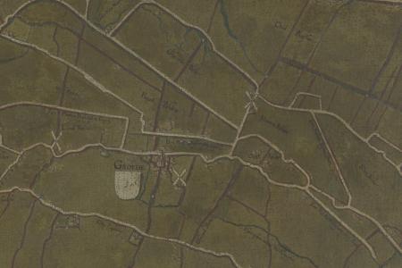 Kaart van het Brugse Vrije