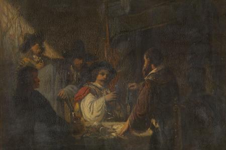 Tafereel uit het leven van Rembrandt