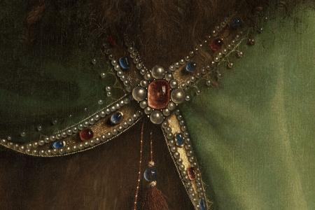 het Lam Gods: detail uit Paneel Johannes de Doper