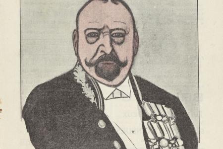 Portret van Burgemeester Liebaert