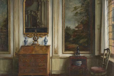 Interieur van het Frans Halsmuseum