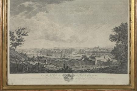 Vue de la Ville et du Port de Bayonne