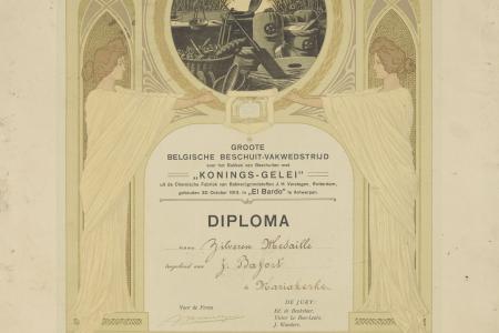 Diploma: Bafort Zilveren Medaille