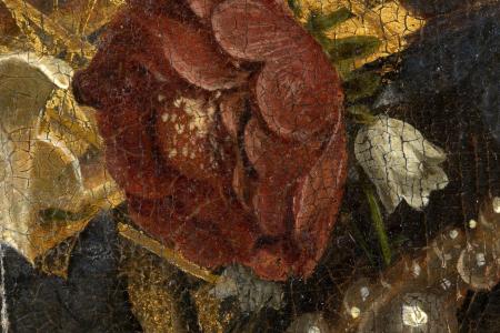 het Lam Gods: detail uit Paneel Maria
