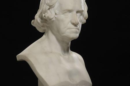 De beeldhouwer Christian Daniel Rauch Detail