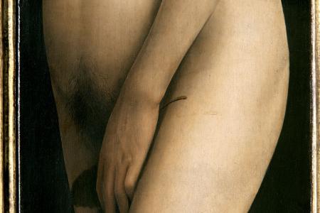 het Lam Gods: detail van Paneel Eva