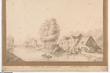 De ezelpoort te Brugge