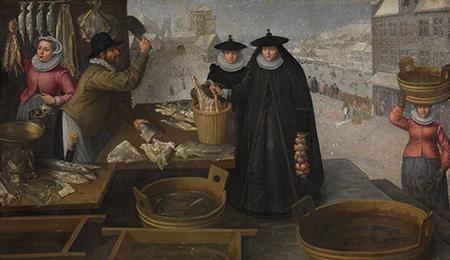 Fishmarket By Frederik van Valckenborch Collection KMSKA